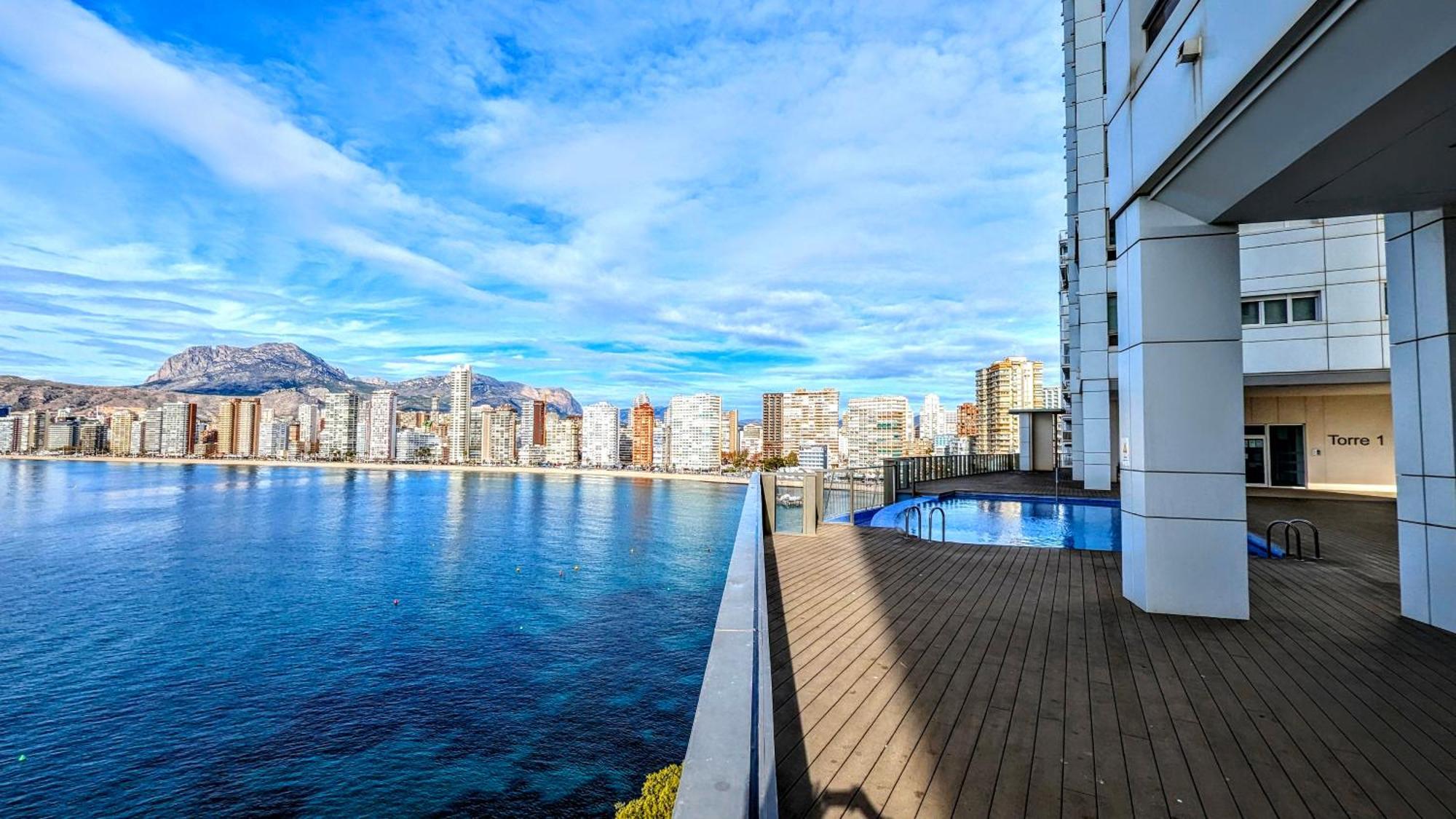 Gemelos Sea Front Apartment Benidorm Luaran gambar
